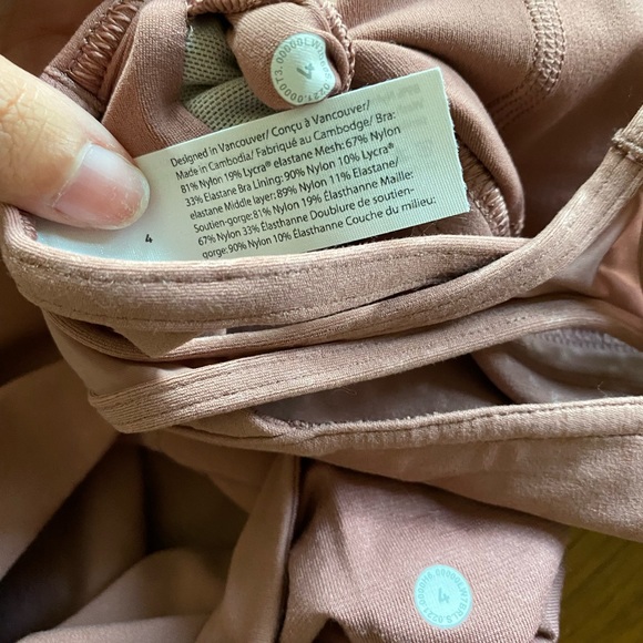 EUC Lululemon Nulu & Mesh Yoga Bra size 4 (bra only!) - Picture 3 of 4